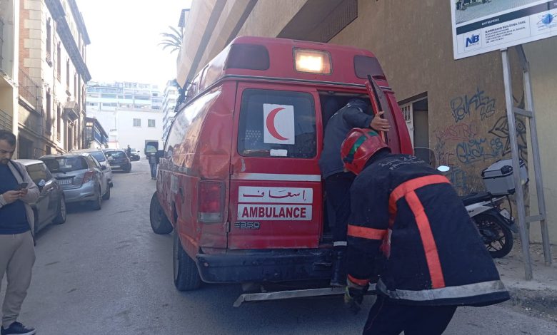 طنجة.. إنقاذ عامل بعد انهيار جزء من ورش بناء في حي إسبانيول (صور)